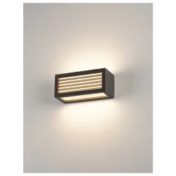BOX-L ANTRACYT OPRAWA ŚCIENNA KINKIET NT 1X E27/ 18W IP54 ALUMINIUM