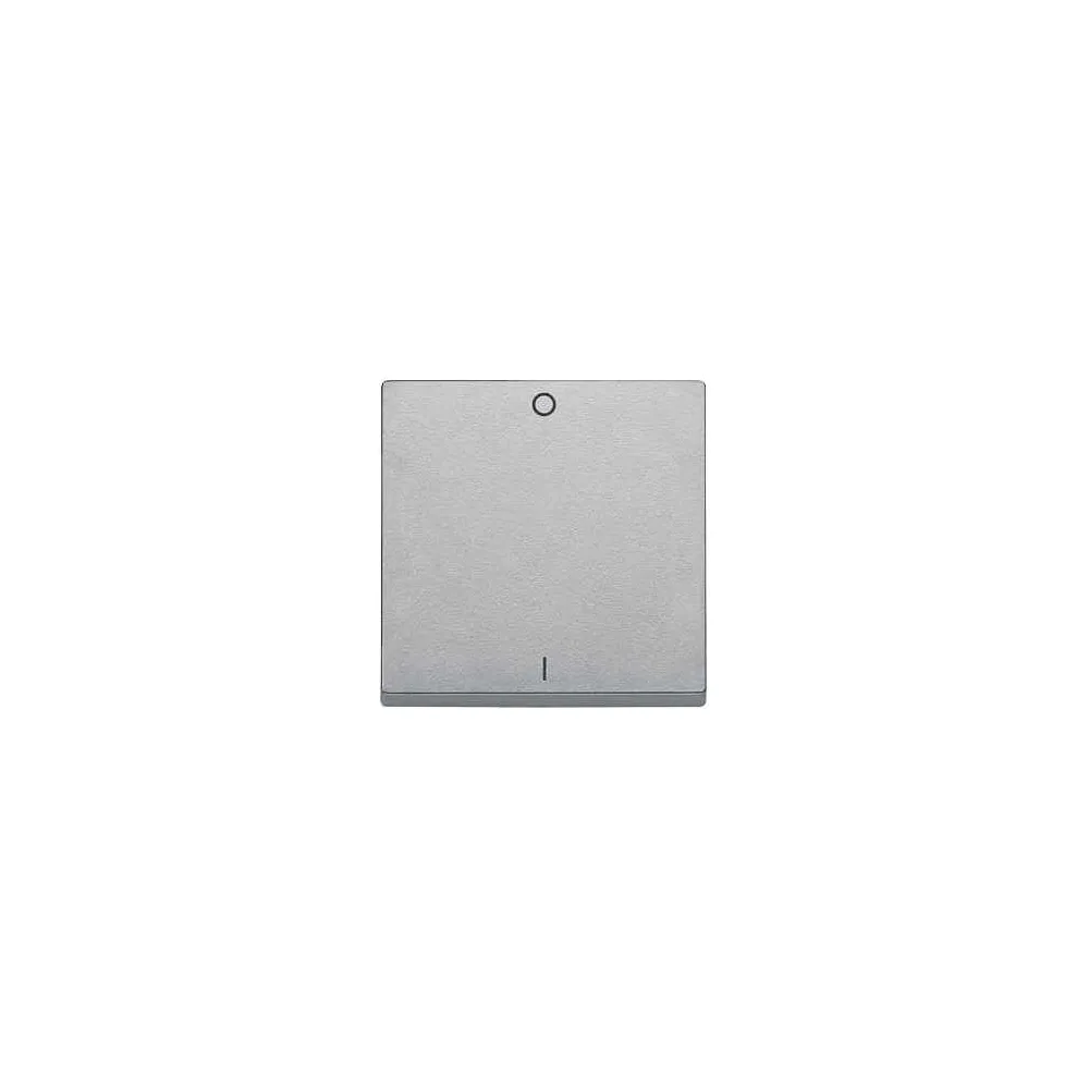 Schneider Electric Merten, System M, klawisz pojedynczy z oznaczeniem ''0/1'', aluminium, MTN433260