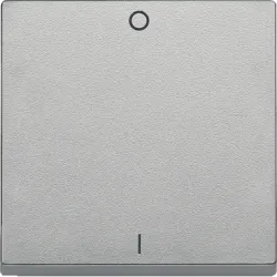 Schneider Electric Merten, System M, klawisz pojedynczy z oznaczeniem ''0/1'', aluminium, MTN433260