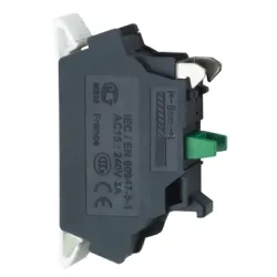 Schneider Electric Harmony XB4 Pojedynczy blok styków 1NO Ø22, ZBE1015
