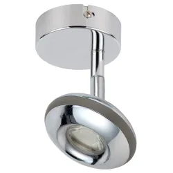 SKIPPER CHROM OPRAWA ŚCIENNA KINKIET NT LED 6W WW 3000K IP20 METAL/ TWORZYWO