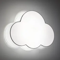 CLOUD GREY SZARY/ BIAŁY OPRAWA SUFITOWA PLAFON NT 4X E27/ 15W IP20 METAL TKANINA/ TWORZYWO