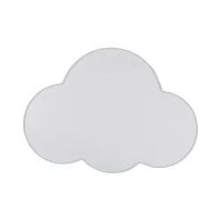 CLOUD GREY SZARY/ BIAŁY OPRAWA SUFITOWA PLAFON NT 4X E27/ 15W IP20 METAL TKANINA/ TWORZYWO