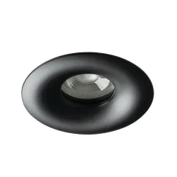 DROXY IP65 DSO-B CZARNY OPRAWA SUFITOWA PT OKRĄGŁA STAŁA 1X GX5.3/ GU10/ 10W IP65/20 ALUMINIUM