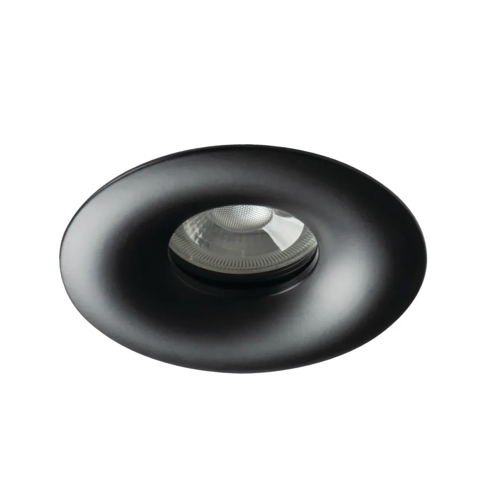 DROXY IP65 DSO-B CZARNY OPRAWA SUFITOWA PT OKRĄGŁA STAŁA 1X GX5.3/ GU10/ 10W IP65/20 ALUMINIUM