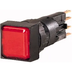Q18LF-RT/WB LAMPKA SYGNALIZACYJNA KWADRAT PŁASKA 24V AC/DC IP65 CZERWONY