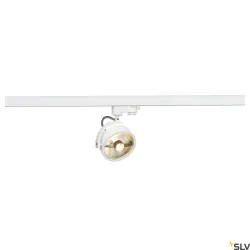 KALU BIAŁY OPRAWA SYSTEMOWA TRACK REFLEKTOR 3F 1X GU10/ 75W IP20 ALUMINIUM/ TWORZYWO