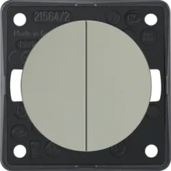 INTEGRO FLOW MODUŁ STAL SZLACHETNA ŁĄCZNIK SERYJNY 2X ZACISKI ŚRUBOWE 10AX 250V