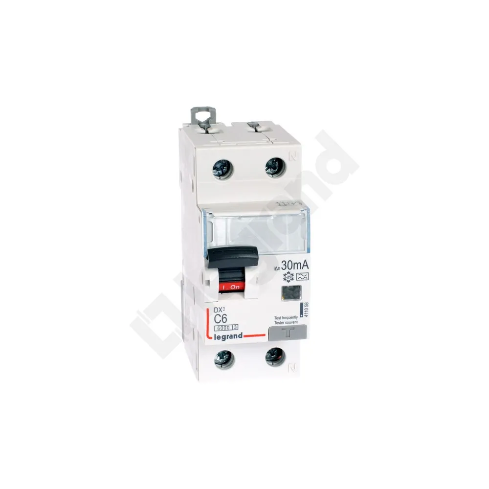 P312 DX3 C 6A/ 30MA/A WYŁĄCZNIK RÓŻNICONADPRĄDOWY C 6A 1P+N 2M 30MA A 6KA