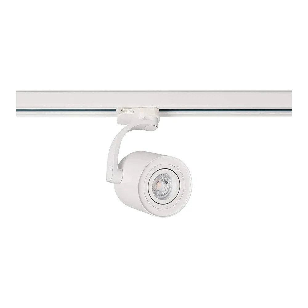 BROSS BIAŁY OPRAWA SYSTEMOWA TRACK 1X GU10/ 35W IP20 ALUMINIUM