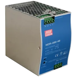 NDR ZASILACZ NA SZYNĘ DIN 480W 10.0A 90-264V AC - 124-370V DC / 48V DC