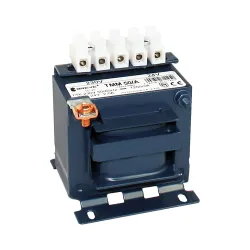 TMM  50 TRANSFORMATOR BEZPIECZEŃSTWA 1F 50VA 230V AC/ 48V AC IP00 KARKAS DWUKOMOROWY KSZTAŁTKOWY