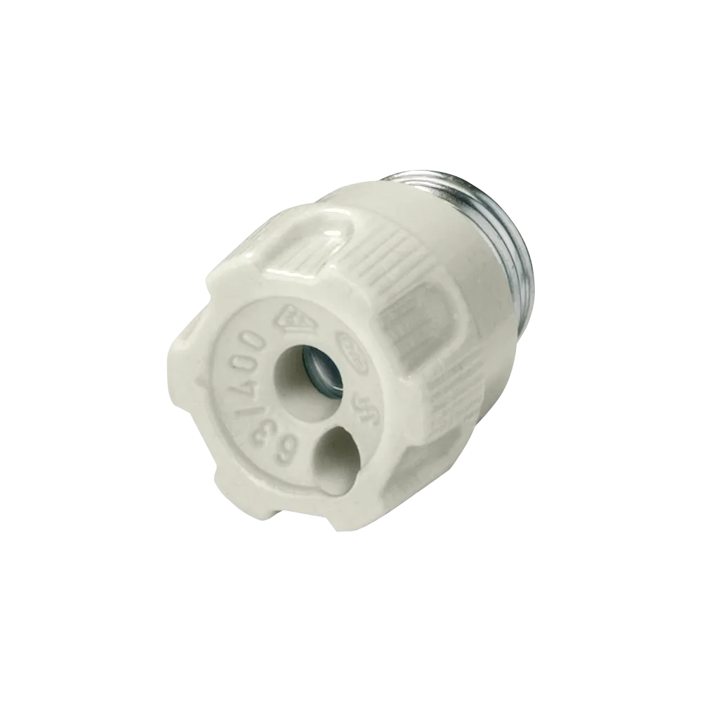 NEOZED, GŁÓWKA BEZPIECZNIKOWA PORCELANA WIELKOŚĆ D02, 63 A Z OTWOREM KONTROLNYM