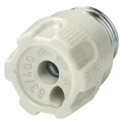 NEOZED, GŁÓWKA BEZPIECZNIKOWA PORCELANA WIELKOŚĆ D02, 63 A Z OTWOREM KONTROLNYM