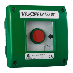 OA1-WER.NADTYN.PRZYCISK WCISKANY RĘCZN. 1 TOR ZWIER.+LED SYGN.230VAC