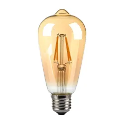 VT-1968 ŻARÓWKA LED FILAMENT 8/55W E27 230V BURSZTYNOWA SZKŁO 827 WW 2200K 720LM 300ST ST64