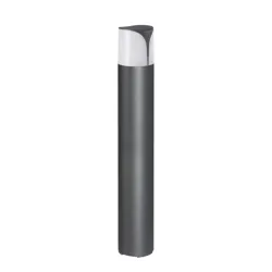 PRESO 80 GR GRAFIT OPRAWA OGRODOWA SŁUPEK 1X E27/ 10W 800MM IP44 ALUMINIUM/ PC