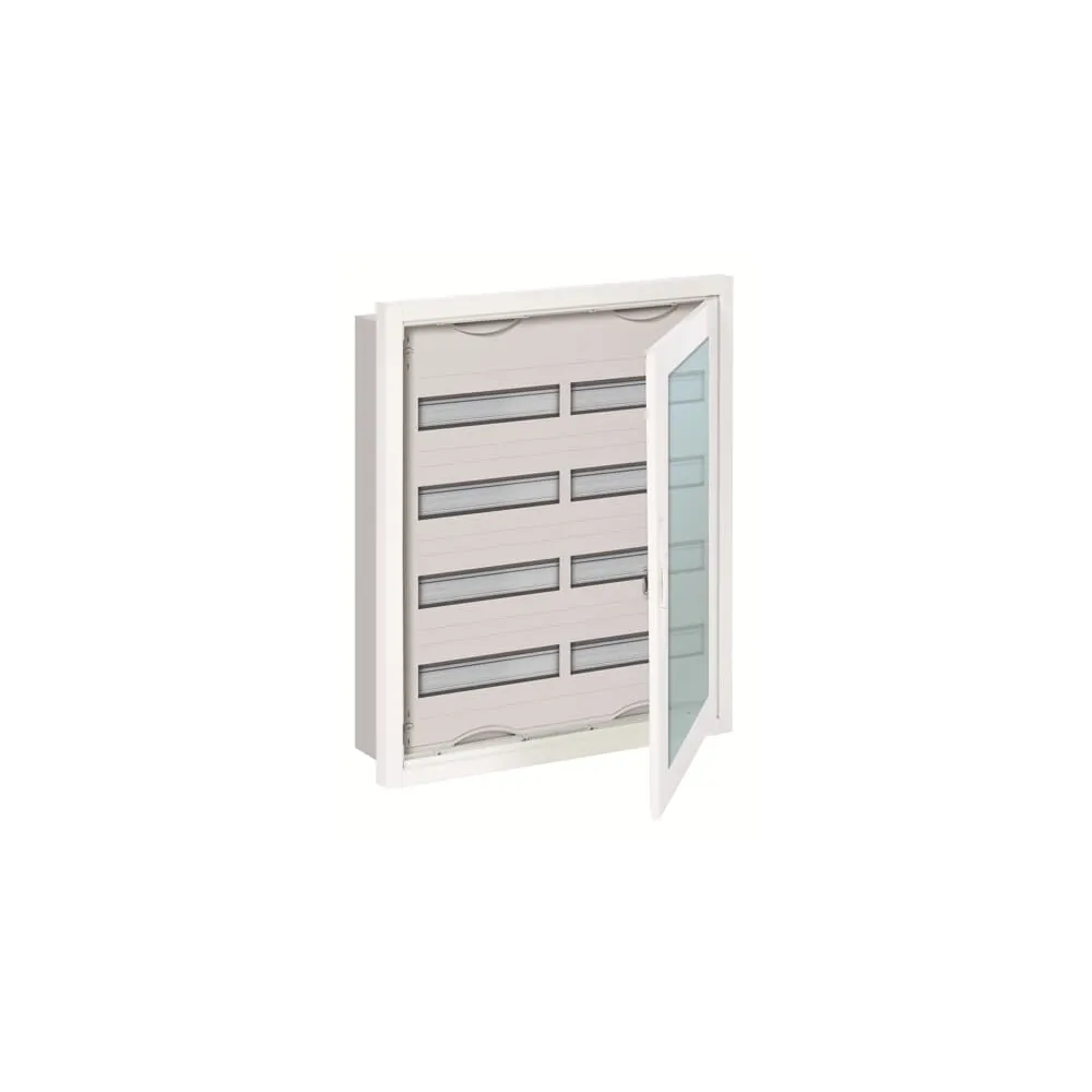 U42TE ROZDZIELNIA METALOWA PT 96M 4X 2X 12M N+PE IP31 IK07 684X560X120 DRZWI TRANSPARENTNE BIAŁY