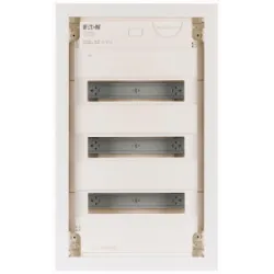 KLV-36UPS-F ROZDZIELNIA PLASTIKOWA PT 36M 3X 12M N+PE IP30 IK05 590X360X100 DRZWI PEŁNE METAL BIAŁY