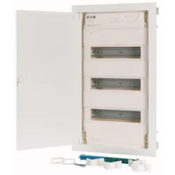 KLV-36UPS-F ROZDZIELNIA PLASTIKOWA PT 36M 3X 12M N+PE IP30 IK05 590X360X100 DRZWI PEŁNE METAL BIAŁY