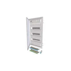KLV-36UPS-F ROZDZIELNIA PLASTIKOWA PT 36M 3X 12M N+PE IP30 IK05 590X360X100 DRZWI PEŁNE METAL BIAŁY