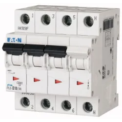 PL6-B10/3N WYŁĄCZNIK NADPRĄDOWY B 10A 3P+N 3M 6KA