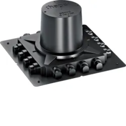 TEHALIT.VE-EE SYSTEM SZALUNKOWY DO P.INSTALACYJNEJ R02 WYS 155MM TWORZYWO CZARNY