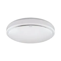 SOLA BIAŁY OPRAWA SUFITOWA PLAFON LED 16W NW 4000 1390LM IP44 STAL/ TWORZYWO