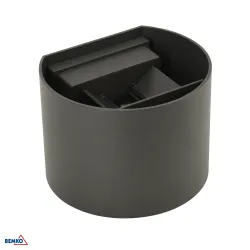 VALIT GRAFITOWY OPRAWA ŚCIENNA KINKIET LED 12W NW 4000K 1100LM IP65 IK08 100ST ALUMINIUM