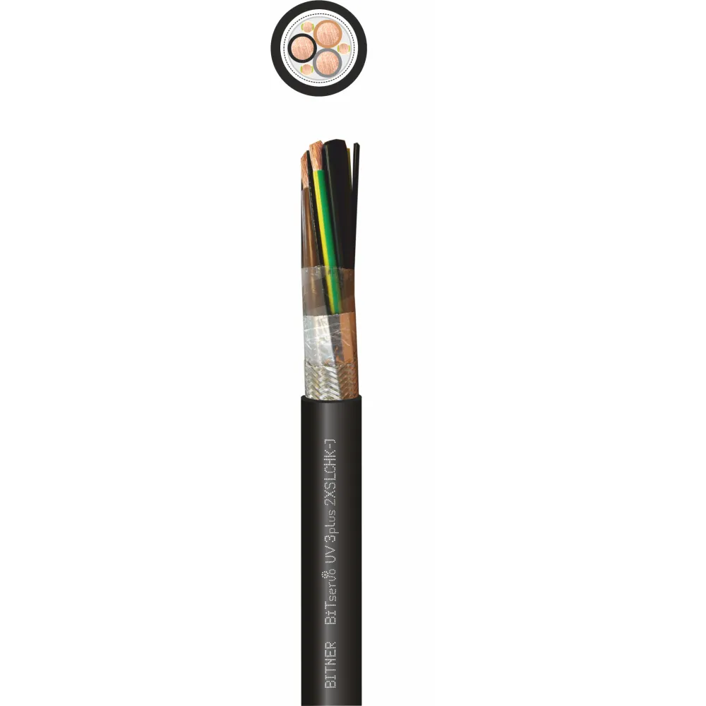 BITSERVO® UV 2XSLCHK-J 4G150 BEZHALOGENOWY, GIĘTKI KABEL PRZYŁĄCZENIOWY SILNIKÓW DO PRZETWORNIC CZĘ