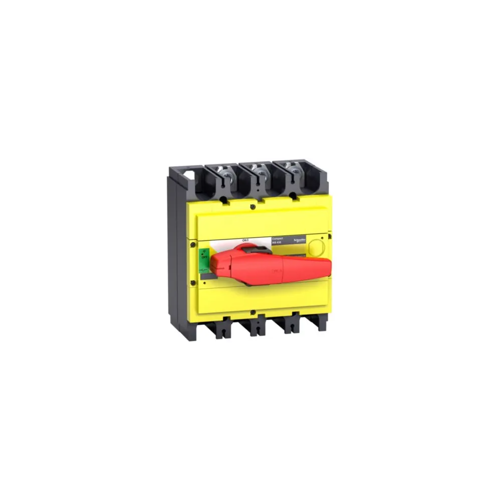 Schneider Electric Compact INS INV, rozłącznik INS500 żółto-czerwony 500A 3P, 31132