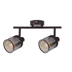CANABERA BRĄZOWY/ ZŁOTY OPRAWA SUFITOWA SPOT NT 2X E14/ 40W IP20 METAL