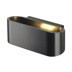OSSA CZARNY OPRAWA ŚCIENNA KINKIET NT 1X R7S 78MM/ 100W IP20 ALUMINIUM/ STAL