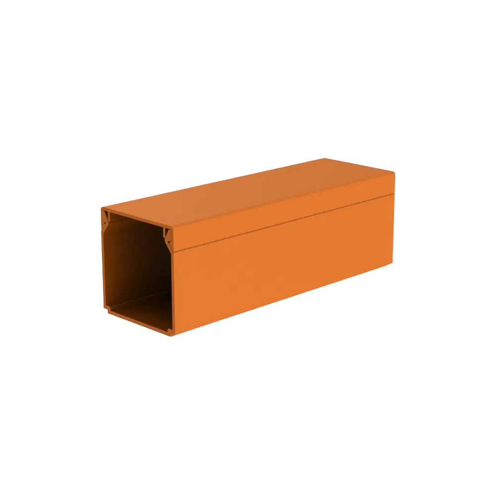 LHD  40X40 KANAŁ KABLOWY 40X40 2M/20M PVC IP40 IK06 JASNE DRZEWO