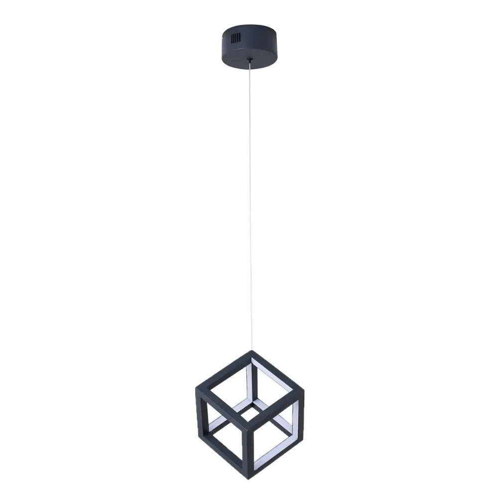 STRANGE CZARNY OPRAWA WISZĄCA LED 18W WW 3000K 1380LM IP20 ALUMINIUM/ AKRYL