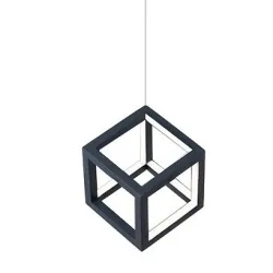STRANGE CZARNY OPRAWA WISZĄCA LED 18W WW 3000K 1380LM IP20 ALUMINIUM/ AKRYL