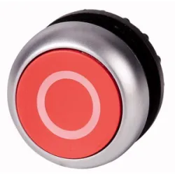 M22-D-R-X0 PRZYCISK Z SAMOPOWROTEM PŁASKI ''O'' IP67 CZERWONY