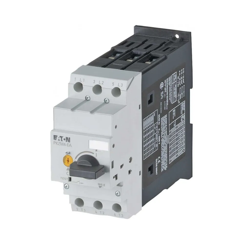PKZM4-63-EA WYŁĄCZNIK SILNIKOWY SAMOCZYNNY 55.0-63.0A 3Z 34KW 3M 690V AC 50KA OBROTOWY ŚRUBOWE
