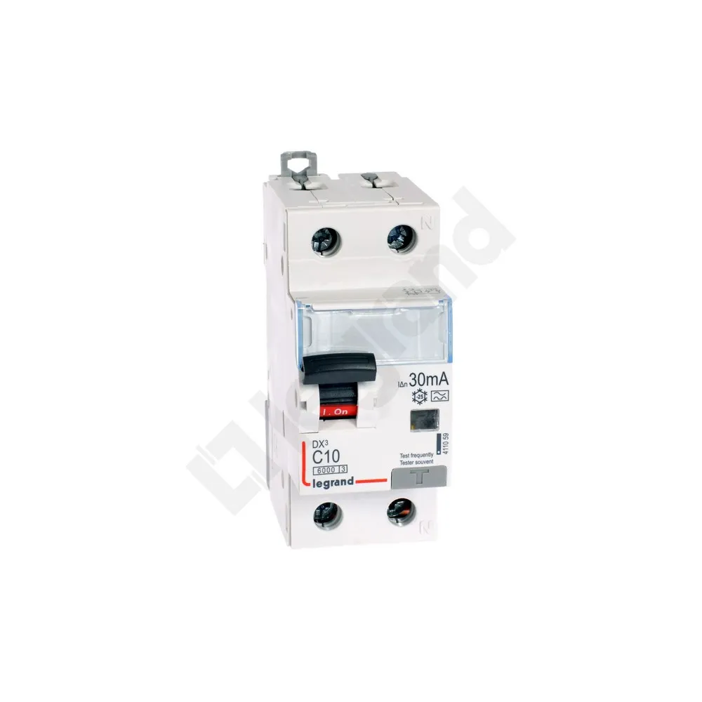 P312 DX3 C 10A/ 30MA/A WYŁĄCZNIK RÓŻNICONADPRĄDOWY C 10A 1P+N 2M 30MA A 6KA