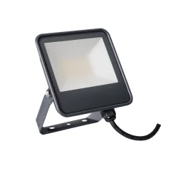 IQ-LED FL CZARNY OPRAWA NAŚWIETLACZ LED 30W NW 4000K 3450LM IP65 METAL/ SZKŁO HARTOWANE