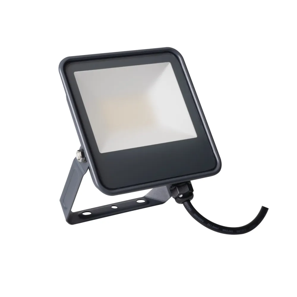 IQ-LED FL CZARNY OPRAWA NAŚWIETLACZ LED 30W NW 4000K 3450LM IP65 METAL/ SZKŁO HARTOWANE