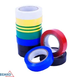 PVC1920 19X20 TAŚMA IZOLACYJNA 19MM 20M PVC MIX MULTIKOLOR