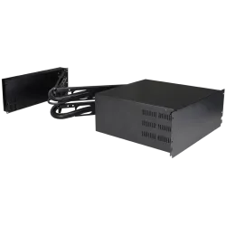 OBUDOWA RACK SECURITY 4U/400MM/48LINII/17AH DO SZAF RACK19" DWUPOZIOMOWA