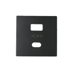 SIMON 82 GRAFIT POKRYWA DO ŁADOWARKI USB TYP A+C