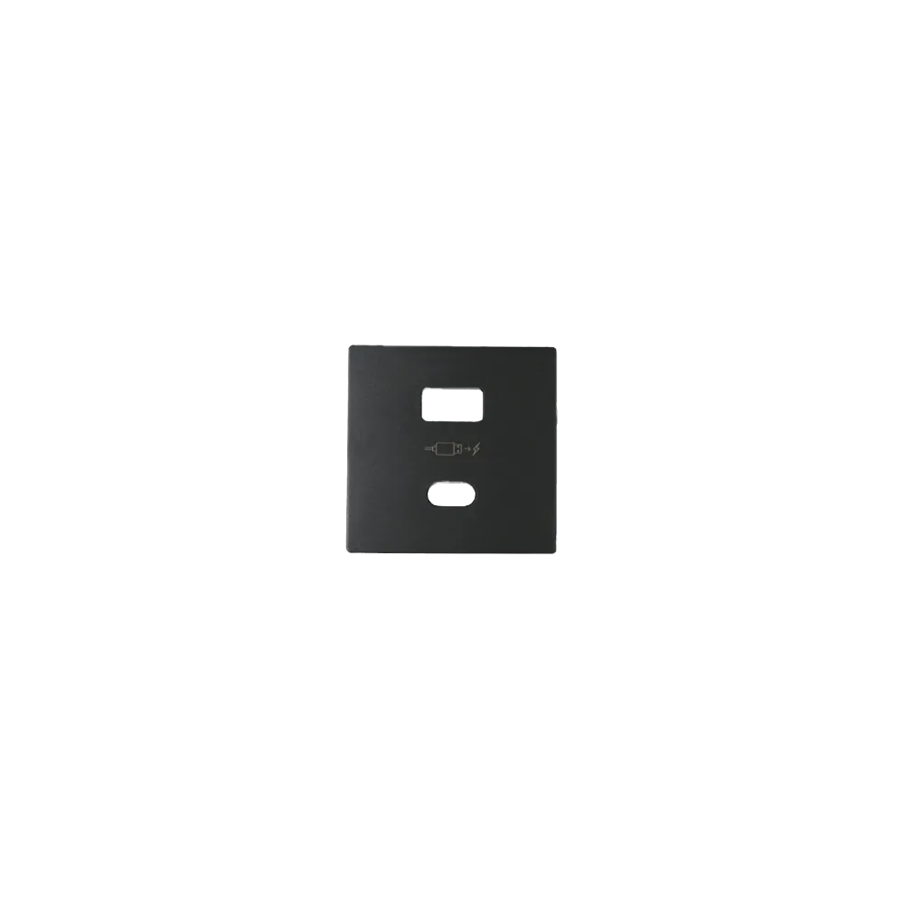 SIMON 82 GRAFIT POKRYWA DO ŁADOWARKI USB TYP A+C
