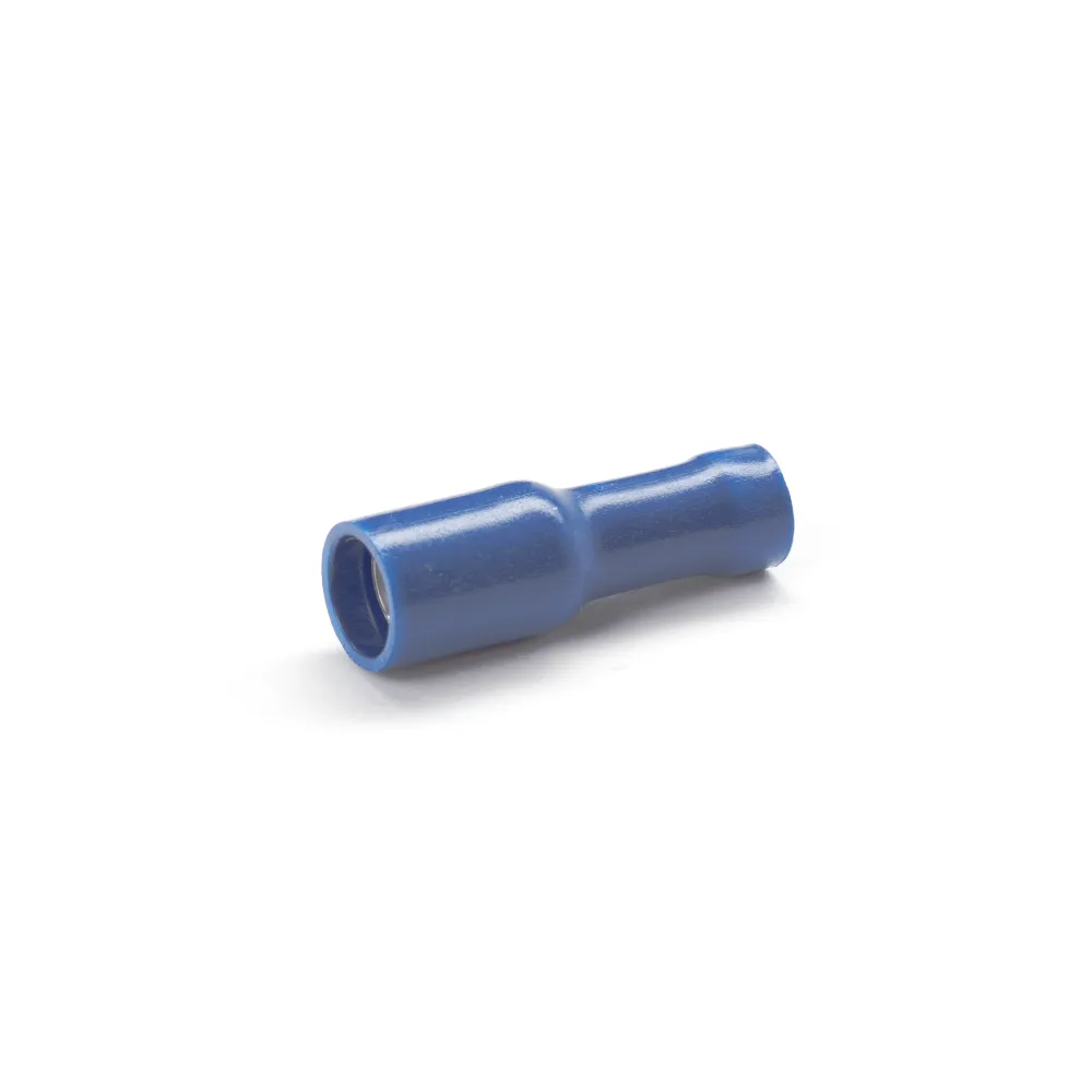 KOŃCÓWKA KULOWA ŻEŃSKA IZOLOWANA 1.5 - 2.5 MM2 / 5 MM NIEBIESKA (100 SZT)