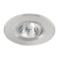 TESON AL-DSO50 ALUMINIUM OPRAWA SUFITOWA PT OKRĄGŁA STAŁA 1X GX5.3/ GU10/ 50W IP20 ALUMINIUM