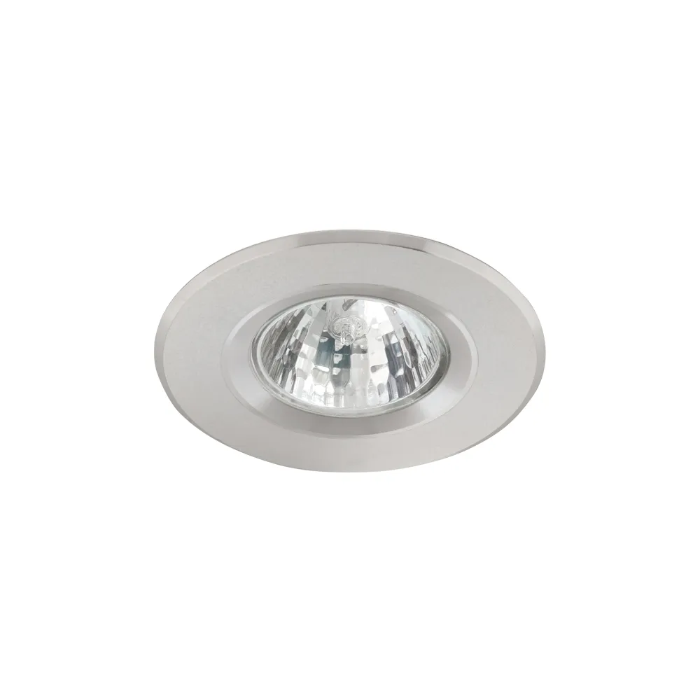 TESON AL-DSO50 ALUMINIUM OPRAWA SUFITOWA PT OKRĄGŁA STAŁA 1X GX5.3/ GU10/ 50W IP20 ALUMINIUM