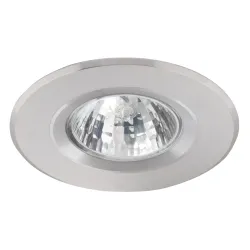 TESON AL-DSO50 ALUMINIUM OPRAWA SUFITOWA PT OKRĄGŁA STAŁA 1X GX5.3/ GU10/ 50W IP20 ALUMINIUM