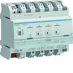 TXA663A ŚCIEMNIACZ UNIWERSALNY 3-KANAŁOWY 3-KROTNY KNX E/S